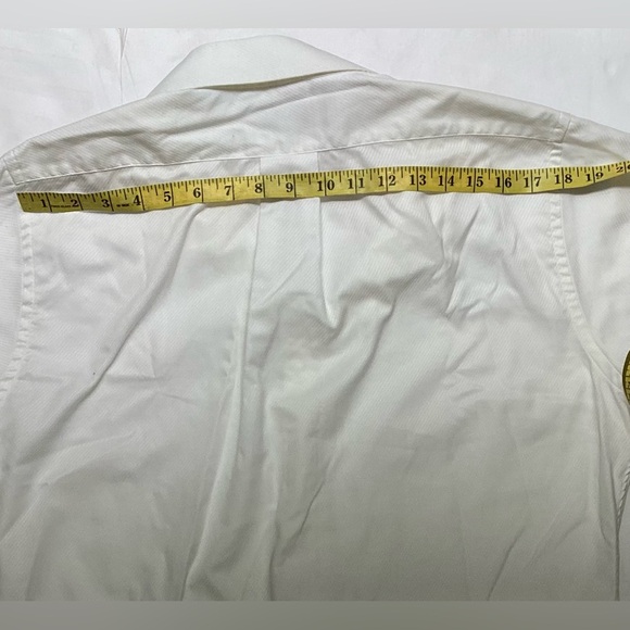 Curt’s formal white dress shirt. 100% cotton, 16.5 neck. Good condition - Picture 5 of 13